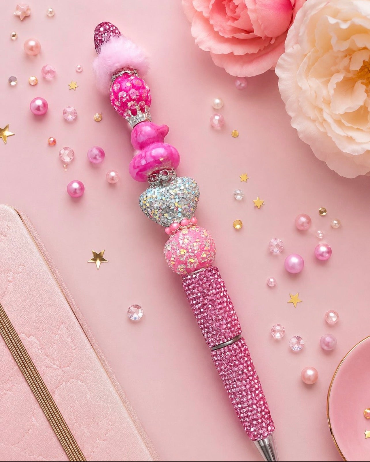 custom beadable pen