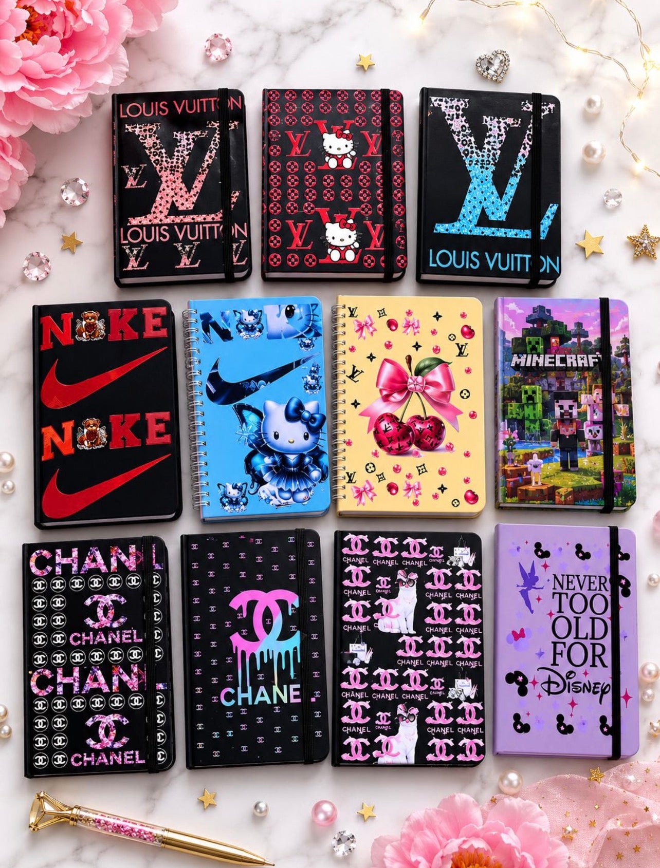 A5 Notebook with choice of own cover wrap