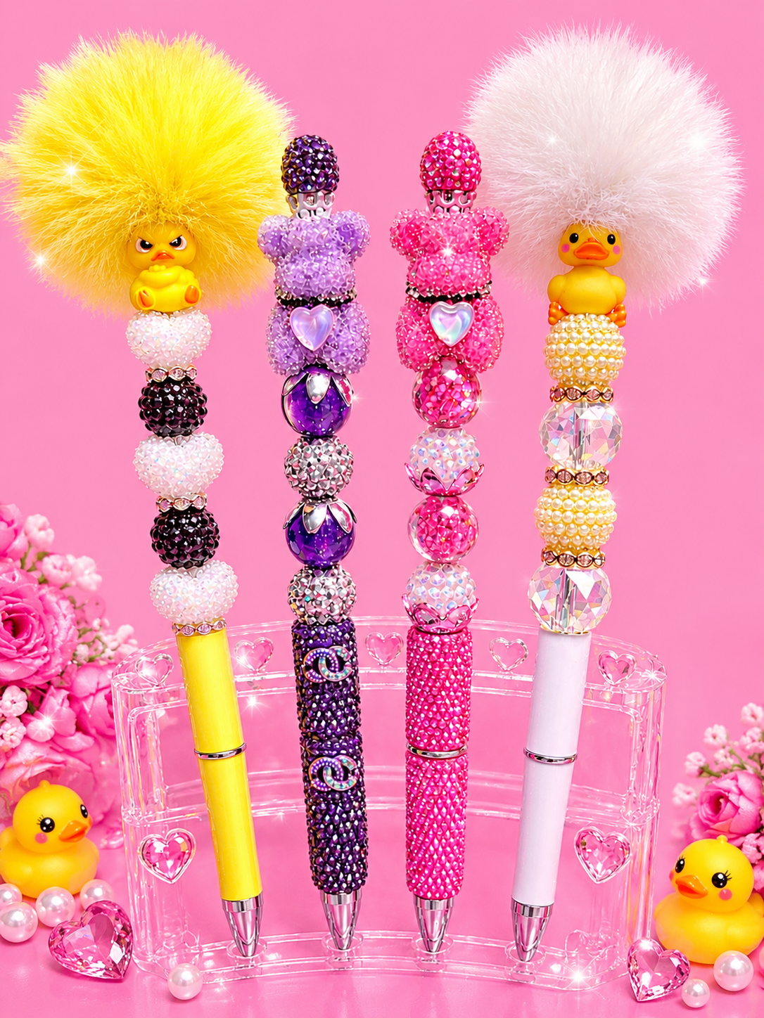 custom beadable pen